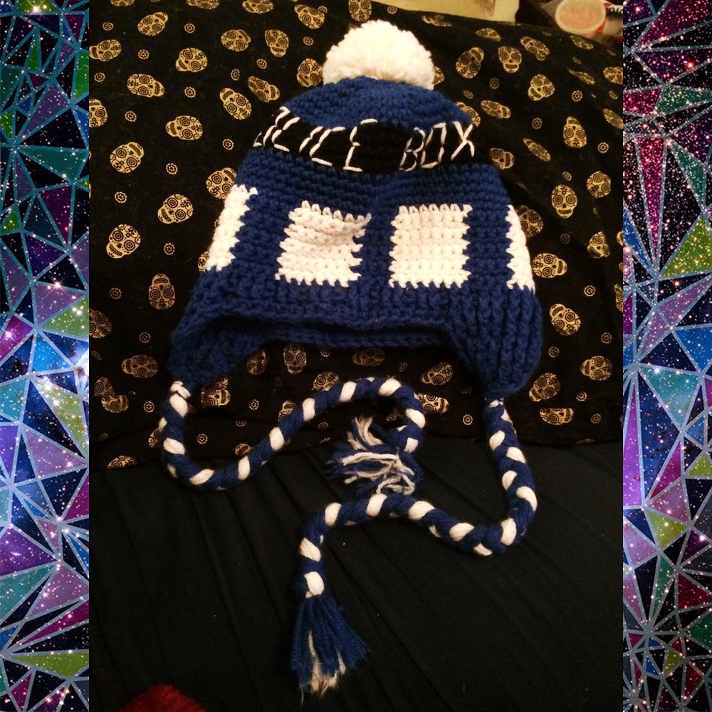 SOLD Doctor Who Police Box hat